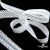 Резинка бельевая ажурная #6185, шир.16 мм, цв.белый - купить в Оренбурге. Цена: 13.72 руб.