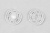 Кнопки пришивные пластиковые 15 мм, блистер 24шт, цв.-прозрачные - купить в Оренбурге. Цена: 68.79 руб.