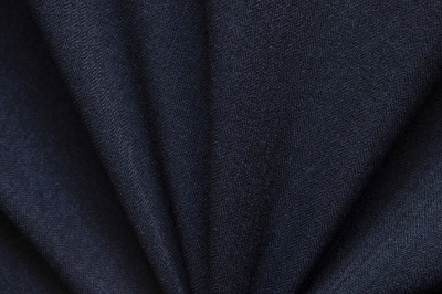 Ткань костюмная 25388 2009, 207 гр/м2, шир.150см, цвет т.синий - купить в Оренбурге. Цена 353.07 руб.