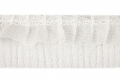 Тесьма плетеная "Рюш" №1, упак. 45,72 м - купить в Оренбурге. Цена: 46.82 руб.