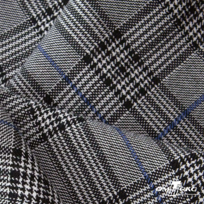Ткань костюмная "Клер" 80% P, 16% R, 4% S, 200 г/м2, шир.150 см,#3 цв-серый/синий - купить в Оренбурге. Цена 412.02 руб.