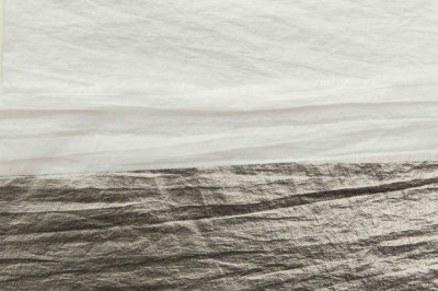 Текстильный материал "Диско"#1805 с покрытием РЕТ, 40гр/м2, 100% полиэстер, цв.6-тем.серебро - купить в Оренбурге. Цена 412.36 руб.