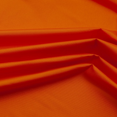 Поли понж (Дюспо) 17-1350, PU/WR, 65 гр/м2, шир.150см, цвет оранжевый - купить в Оренбурге. Цена 82.93 руб.