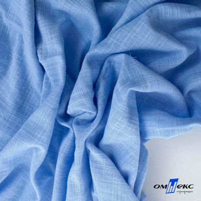 Ткань Хлопок Слаб, 100% хлопок, 134 гр/м2, шир. 143 см, цв. Голубой - купить в Оренбурге. Цена 411.16 руб.