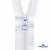 Спиральная молния Т5 501, 65 см, автомат, цвет белый - купить в Оренбурге. Цена: 14.83 руб.