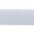 Резинка 25 мм Тканая, 13,75 гр/п.м, (бобина 25 +/-0,5 м) - белая  - купить в Оренбурге. Цена: 11.67 руб.