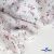 Ткань Муслин принт, 100% хлопок, 125 гр/м2, шир. 140 см, #2308 цв. 6 белый с цветком - купить в Оренбурге. Цена 413.11 руб.