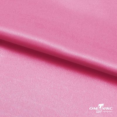 Поли креп-сатин 15-2215, 125 (+/-5) гр/м2, шир.150см, цвет розовый - купить в Оренбурге. Цена 155.57 руб.