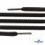 Шнурки #106-09, круглые 130 см, цв.чёрный - купить в Оренбурге. Цена: 21.92 руб.