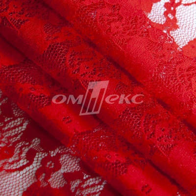 Кружевное полотно стрейч 15A61/RED, 100 гр/м2, шир.150см - купить в Оренбурге. Цена 1 580.95 руб.