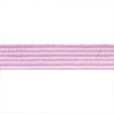 Резиновые нити с текстильным покрытием, шир. 6 мм ( упак.30 м/уп), цв.- 80-розовый - купить в Оренбурге. Цена: 155.22 руб.