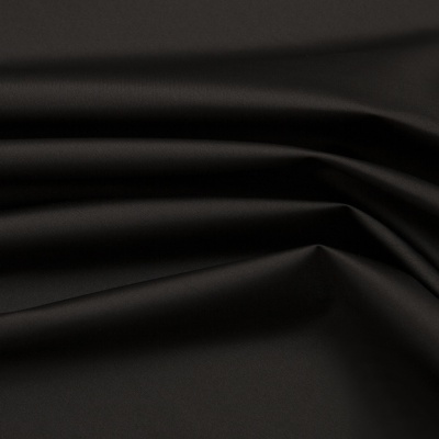Курточная ткань Дюэл (дюспо), PU/WR/Milky, 80 гр/м2, шир.150см, цвет чёрный - купить в Оренбурге. Цена 141.80 руб.