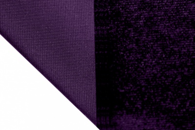 Бархат стрейч, 240 гр/м2, шир.160см, (2,4 м/кг), цвет 27/фиолет - купить в Оренбурге. Цена 886.02 руб.
