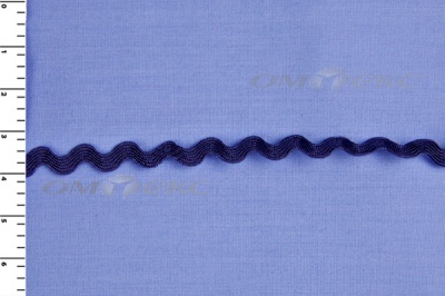 Тесьма плетеная "Вьюнчик"/т.синий - купить в Оренбурге. Цена: 48.03 руб.
