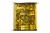 Пайетки "ОмТекс" на нитях, SILVER SHINING, 6 мм F / упак.91+/-1м, цв. 48 - золото - купить в Оренбурге. Цена: 356.19 руб.