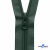 Спиральная молния Т5 890, 80 см, автомат, цвет т.зелёный - купить в Оренбурге. Цена: 16.61 руб.