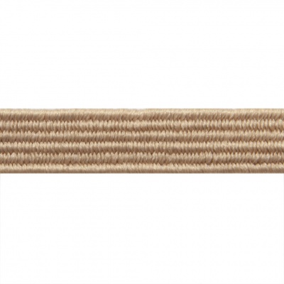 Резиновые нити с текстильным покрытием, шир. 6 мм ( упак.30 м/уп), цв.- 97-бежевый - купить в Оренбурге. Цена: 152.05 руб.