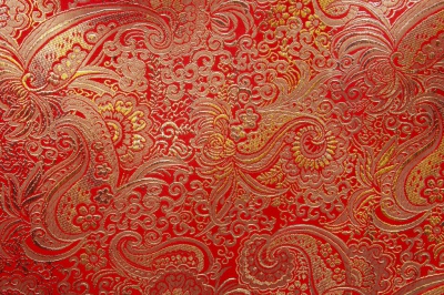 Ткань костюмная жаккард №15, 140 гр/м2, шир.150см, цвет красный - купить в Оренбурге. Цена 475.65 руб.