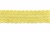 Тесьма кружевная 0621-1212А, шир. 45 мм/уп. 20+/-1 м, цвет 017-жёлтый - купить в Оренбурге. Цена: 1 033.32 руб.