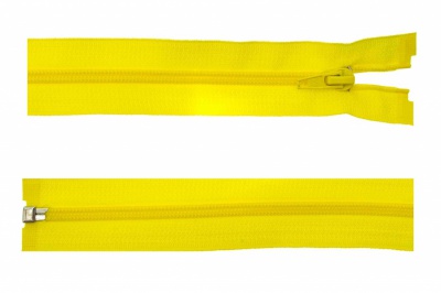 Спиральная молния Т5 131, 70 см, автомат, цвет жёлтый - купить в Оренбурге. Цена: 16.21 руб.