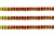 Пайетки "ОмТекс" на нитях, CREAM, 6 мм С / упак.73+/-1м, цв. 96 - красный - купить в Оренбурге. Цена: 484.77 руб.