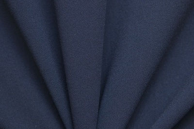 Костюмная ткань с вискозой "Бриджит", 210 гр/м2, шир.150см, цвет т.синий - купить в Оренбурге. Цена 570.73 руб.