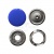 Кнопка рубашечная (закрытая) 9,5мм - эмаль, цв.168 - голубой - купить в Оренбурге. Цена: 4.77 руб.