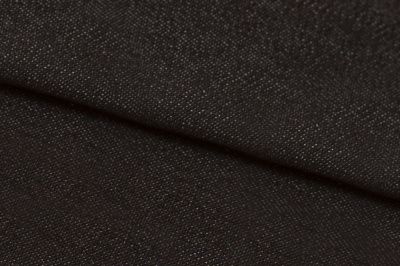 Ткань джинсовая №96, 160 гр/м2, шир.148см, цвет чёрный - купить в Оренбурге. Цена 350.42 руб.
