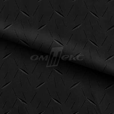 Ткань подкладочная жаккард Р14076-1, чёрный, 85 г/м2, шир. 150 см, 230T - купить в Оренбурге. Цена 166.45 руб.