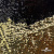 Трикотажное полотно, Сетка с пайетками, шир.130 см, #315, цв.-чёрный/золото - купить в Оренбурге. Цена 693.39 руб.