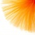 Фатин матовый 16-127, 12 гр/м2, шир.300см, цвет оранжевый - купить в Оренбурге. Цена 96.31 руб.