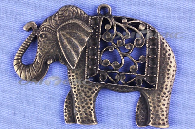 Декоративный элемент для творчества из металла "Слон"  - купить в Оренбурге. Цена: 26.66 руб.