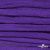 Шнур плетеный d-8 мм плоский, 70% хлопок 30% полиэстер, уп.85+/-1 м, цв.1030-фиолет - купить в Оренбурге. Цена: 735 руб.