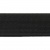 Резинка 25 мм Тканая, 13,75 гр/п.м, (бобина 25 +/-0,5 м) - черная  - купить в Оренбурге. Цена: 11.67 руб.