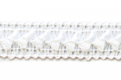 Тесьма декоративная "Самоса" 062, шир. 20 мм/уп. 33+/-1 м, цвет белый - купить в Оренбурге. Цена: 304.43 руб.