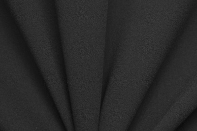 Костюмная ткань с вискозой "Бриджит", 210 гр/м2, шир.150см, цвет чёрный - купить в Оренбурге. Цена 564.96 руб.