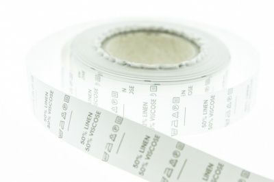 Состав и уход за тк. Linen 50%  Viscose 50%  1000шт - купить в Оренбурге. Цена: 476.84 руб.