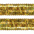 Тесьма с пайетками D16, шир. 20 мм/уп. 25+/-1 м, цвет золото - купить в Оренбурге. Цена: 778.19 руб.