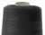 Швейные нитки (армированные) 28S/2, нам. 2 500 м, цвет чёрный - купить в Оренбурге. Цена: 139.91 руб.