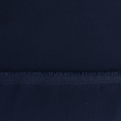 Костюмная ткань "Элис", 220 гр/м2, шир.150 см, цвет т.синий - купить в Оренбурге. Цена 308 руб.