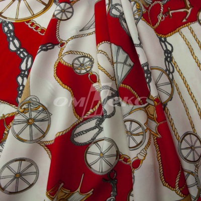 Плательная ткань "Фламенко" 13.1, 80 гр/м2, шир.150 см, принт этнический - купить в Оренбурге. Цена 241.49 руб.