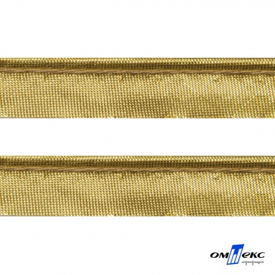 Кант атласный 136, шир. 12 мм (в упак. 65,8 м), цвет золото - купить в Оренбурге. Цена: 433.08 руб.