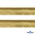 Кант атласный 136, шир. 12 мм (в упак. 65,8 м), цвет золото - купить в Оренбурге. Цена: 433.08 руб.